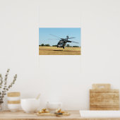 UH-60A Black Hawk Helicopter Poster (Keuken)