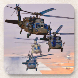 UH-60M BLACK HAWK BIER ONDERZETTER