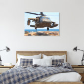 UH-60M BLACKHAWK 24x36 Canvas Afdruk (Insitu (Slaapkamer))