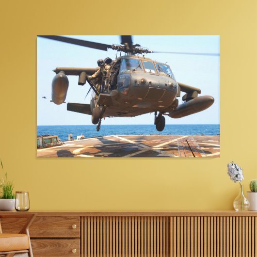 UH-60M BLACKHAWK 32x48 Canvas Afdruk (Insitu (Woonkamer))