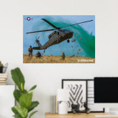 UH-60M ZWARTE HAWK POSTER (Thuiskantoor)