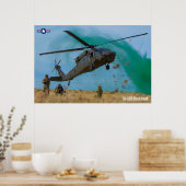 UH-60M ZWARTE HAWK POSTER (Keuken)