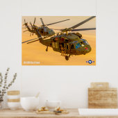 UH-60M ZWARTE HAWK POSTER (Keuken)
