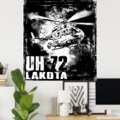UH-72 Lakota Poster (Thuiskantoor)