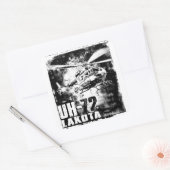 UH-72 Lakota Vierkante Sticker (Envelop)