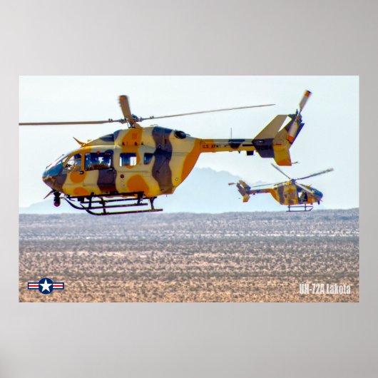 UH-72A LAKOTA POSTER (Voorkant)