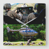 UH-72A LAKOTA VIERKANTE KLOK (Voorkant)