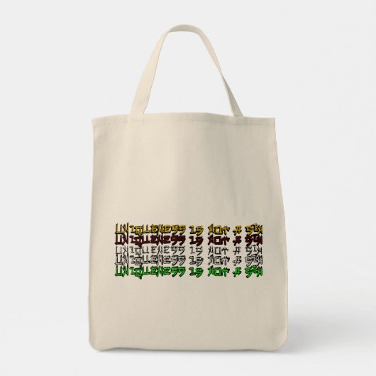 Uh-Huh Panda Tote Bag (Achterkant)