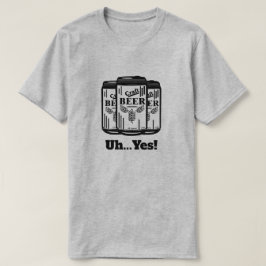 Uh... ja! Craft Bier Kan T-shirt