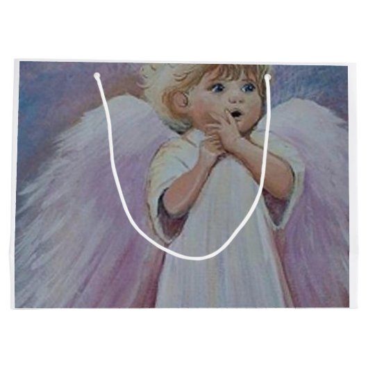 UH OH ANGEL GIFT BAG GROOT CADEAUZAKJE (Achterkant)