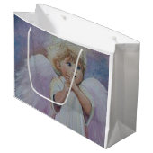 UH OH ANGEL GIFT BAG GROOT CADEAUZAKJE (Voorkant Gekanteld)