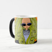 Uh-oh Hilary Magische Mok (Voorkant links)