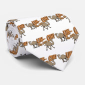 Uh OH Hump Day Camel WHO Cares Stropdas (Opgerold)