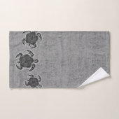 Uhane Honu Batik Hawaiiaanse Schildpad Coördinaat Bad Handdoek (Handdoek)