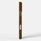 Uhane Honu Faux Wood Hawaiian Turtle iPhone 5 Hoes (Achterkant / Rechts)