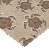 Uhane Honu Hibiscus Batik Hawaiiaanse Schildpad Tafelkleed (Gekanteld)