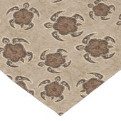 Uhane Honu Hibiscus Batik Hawaiian Turtle Korte Tafelloper (Hoek)