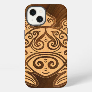Uhane u'i Honu Nep-Hout Hawaiaanse Schildpad iPhone 13 Hoesje