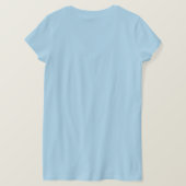  UHB dames v-hals T T-shirt (Design achterkant)