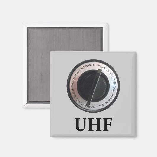 UHF Dial Magneet (Voorkant / Achterkant)