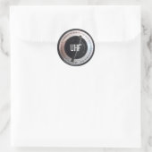 UHF Dial Ronde Sticker (Tas)