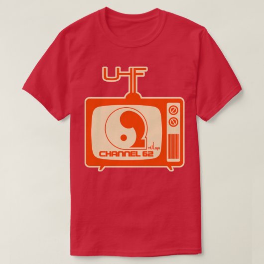 UHF-kanaal T-shirt (Design voorkant)