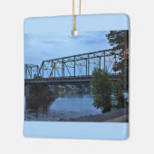 Uhlerstown-Frenchtown Bridge Keramisch Ornament (Links)