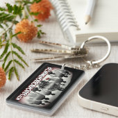 UHM-Sleutelhanger met twee zijden (ontwerp 2) Sleutelhanger (Voorkant Rechts)