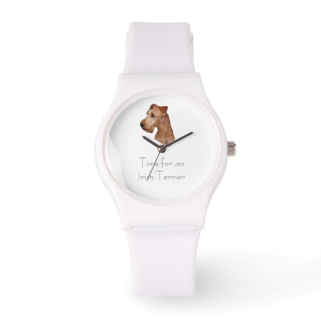 Uhr "Irish Terrier" Horloge (Voorkant)