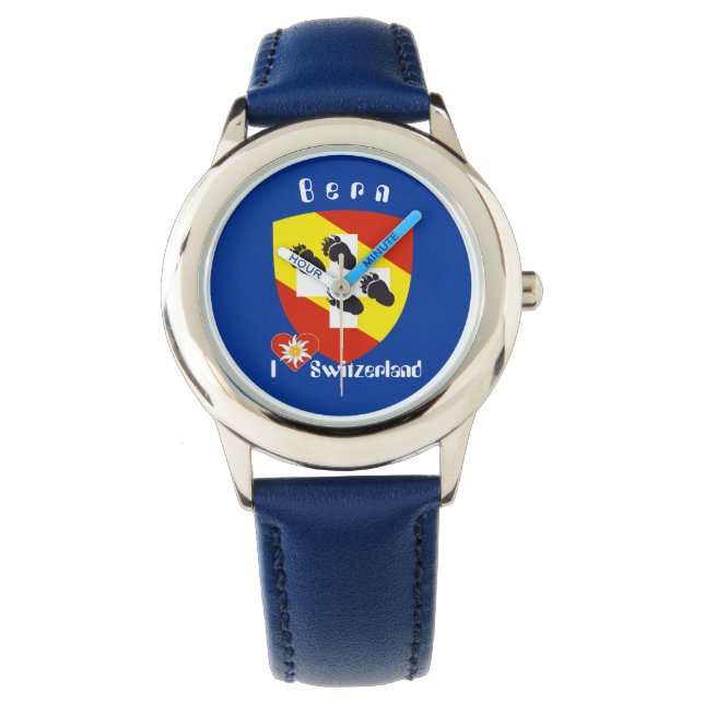 Uhr mit Schweizer-Entwurf Bern die Schweiz Horloge (Voorkant)