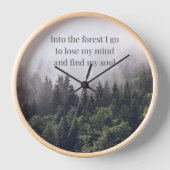 Uhr "Waldbad" (Voorkant)