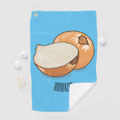 Ui-cartoon illustratie golfhanddoek (Insitu)