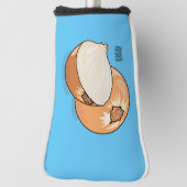 Ui-cartoon illustratie golfheadcover (Draai 90)