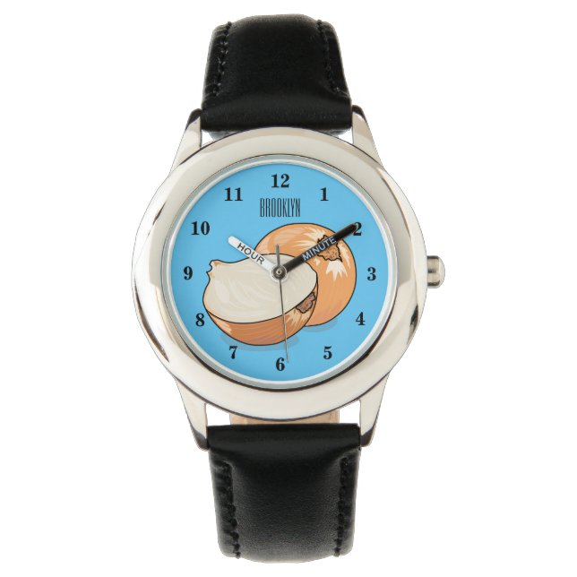 Ui-cartoon illustratie horloge (Voorkant)