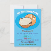 Ui-cartoon illustratie kaart (Voorkant)