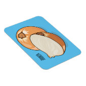 Ui-cartoon illustratie magneet (Rechterzijde)