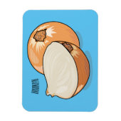 Ui-cartoon illustratie magneet (Verticaal)