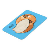 Ui-cartoon illustratie magneet (Linkerzijde)