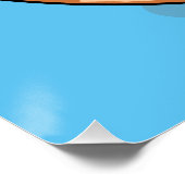 Ui-cartoon illustratie perfect poster (Hoek)