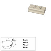 Ui-cartoon illustratie rubberstempel (Gestempeld)