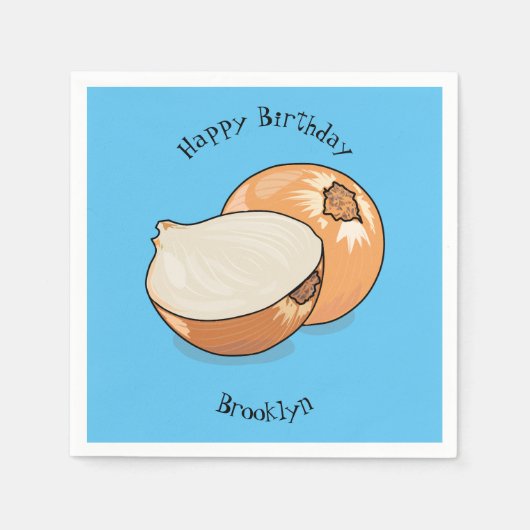 Ui-cartoon illustratie servet (Voorkant)