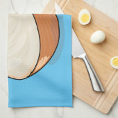 Ui-cartoon illustratie theedoek (Quarter Fold)