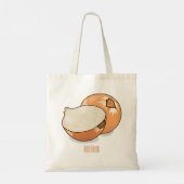 Ui-cartoon illustratie tote bag (Achterkant)