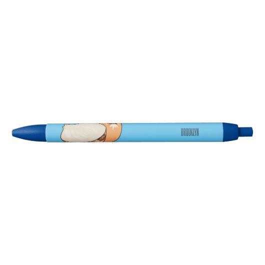 Ui-cartoon illustratie zwarte inkt pen (Voorkant)