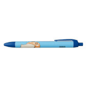 Ui-cartoon illustratie zwarte inkt pen (Bovenkant)