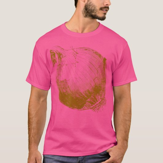 Ui Groente Vegetarisch Ui T-shirt (Voorkant)