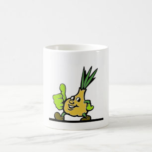 Ui Met Duimen Omhoog Koffiemok
