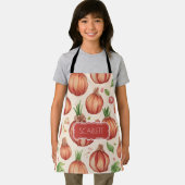 Ui Retro Kleurrijk Gepersonaliseerd Patroon Schort (Insitu)