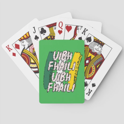 Uibh Fhaili Pokerkaarten (Achterkant)