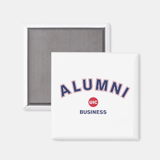 UIC Alumni Business Magneet (Voorkant / Achterkant)